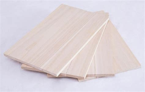 Tung Wood Jigsaw Paulownia Wood DIY Model Material Tung Wood Board