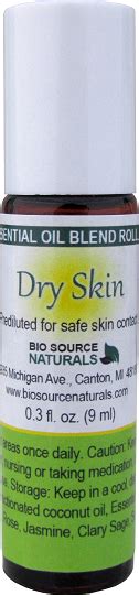 Buy Dry Skin Essential Oil Blend Roll On Biosource Store Bio Source Naturals