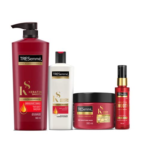 Tresemmé Keratin Smooth Shampoo 580ml Conditioner 190 Ml Mask 3