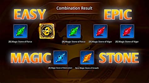 Mir Epic Magic Stone Combination Youtube