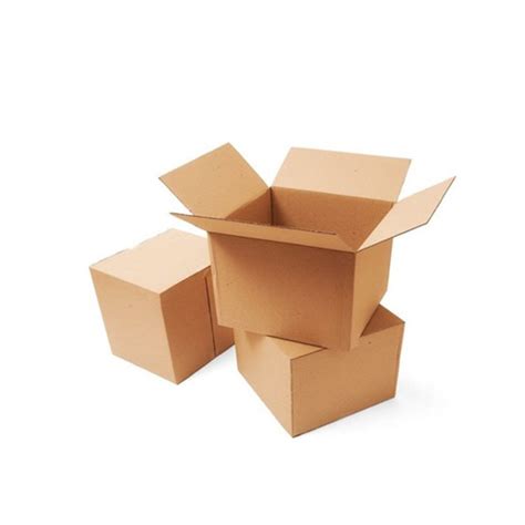 Corrugated Brown Cartons Customized Plain Cmyk Artwork Shipping Box