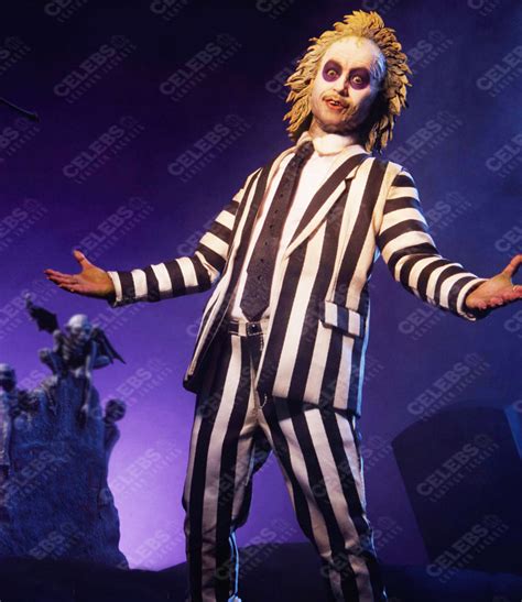 Beetlejuice Costume Suit