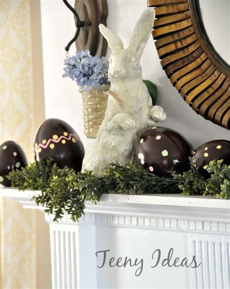 Image Result For Easter Mantel Decorations With Images Mantel