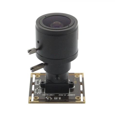 ELP Sony IMX323 Sensor low light 2.8-12mm lens H.264 Mini Usb Camera Module for video conference ...