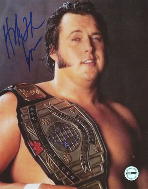 The Honky Tonk Man Signed WWF 8x10 Photo Fiterman Sports Hologram