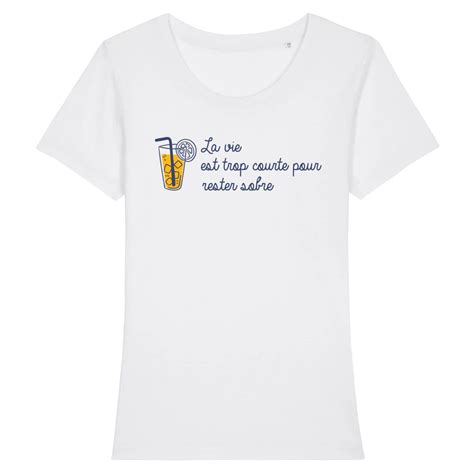 Tee Shirt Tape Dans Lfond Pour Femme La French Touch