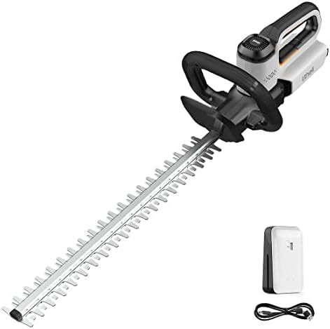 Workpro V Cordless Hedge Trimmer Dual Action Blades Electric