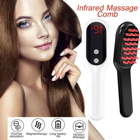 Electric Hair Growth Comb Infrared Laser Hair Care Style Anti Hair Loss Hair Red Light Treatment