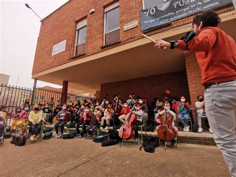 La banda de música del Allúe Morer sale a la calle El Día de Valladolid