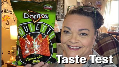 Taste Test Doritos Roulette Flamin Hot Limon YouTube