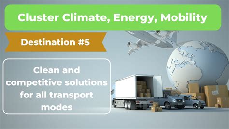 Cluster Climate Energy Mobility Destination Clean And