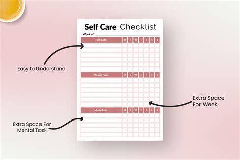 Free Self Care Printable