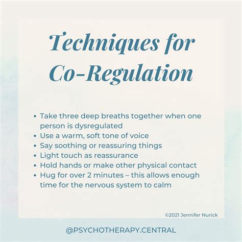 Techniques for Co-Regulation