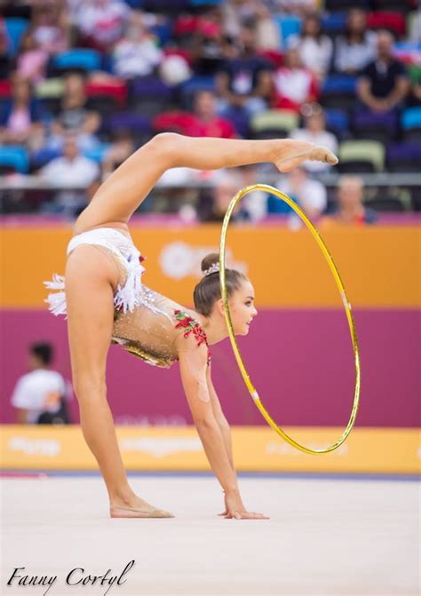 Dina Averina Russia Won Bronze In Hoop Finals At World Championships