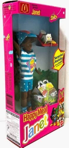 Happy Meal Janet Barbie Doll 1993 Mattel 11477 Nrfb For Sale Online Ebay