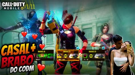 Jogando Com O Casal Mais Brabo Do Call Of Duty Mobile No Alcatraz Youtube