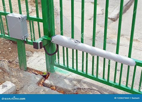 Automatic Barrier Gate, Security System For Building And Car Entrance ...