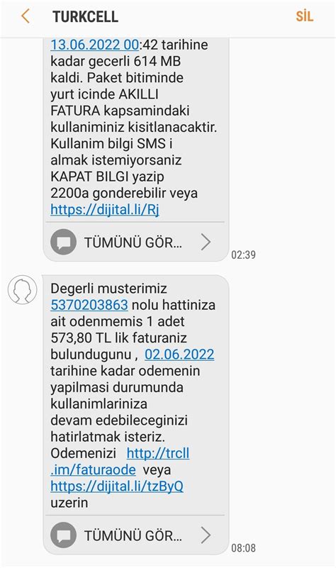 Turkcell Fatura Taksitlendirme Yap Lmamas Ikayetvar