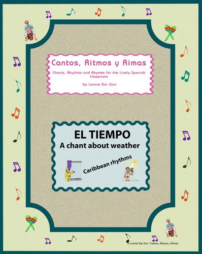 Spanish Weather Spanish Rap Like Musical Chant With Exercises And Mp3