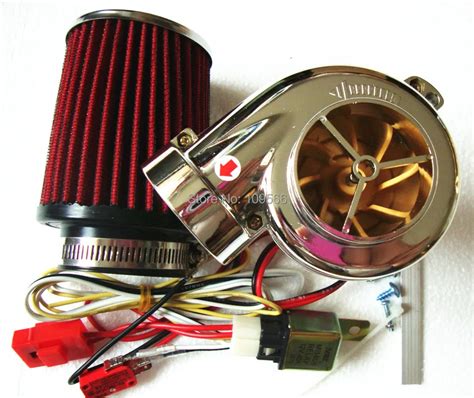 Turbo 50 500 Turbo kit Electronic turbocharger MINI car Electric ...