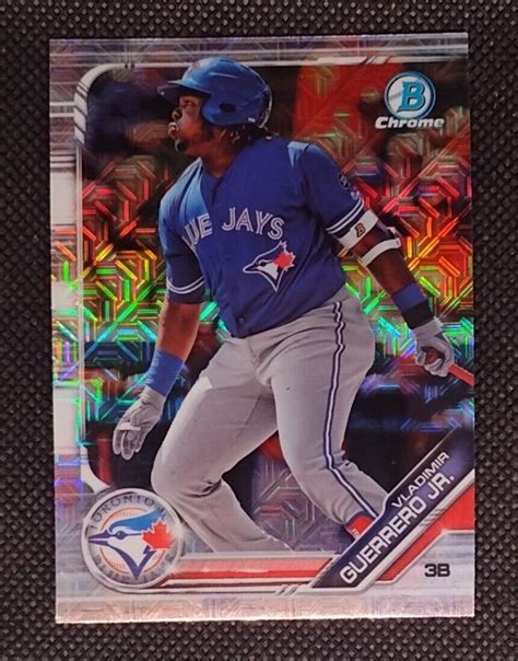 2019 Bowman Chrome Vladimir Guerrero Jr Mega Mojo Refractor BCP 1