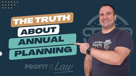 The Truth About Annual Planning For Your Law Firm Youtube