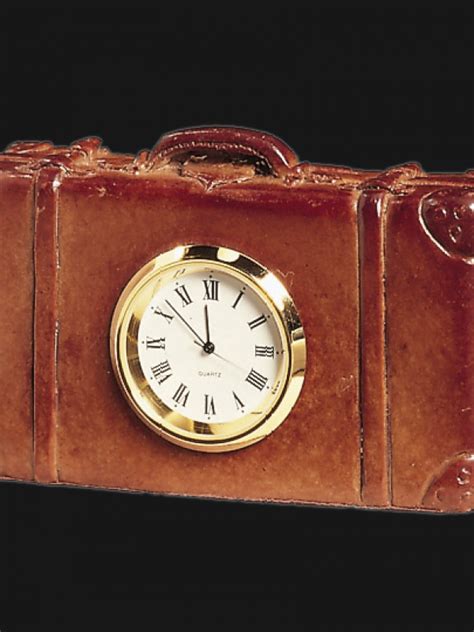 Suitcase Clock Original Book Works