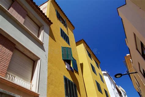 Yellow Architecture Stock Image Image Of Property Colored