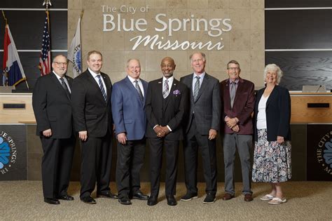 Mayor And Council City Of Blue Springs Mo Official Website