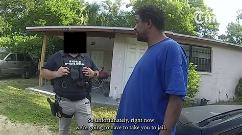 Florida Police Body Cam Footage Shows Confused Ex Felons Arrested For