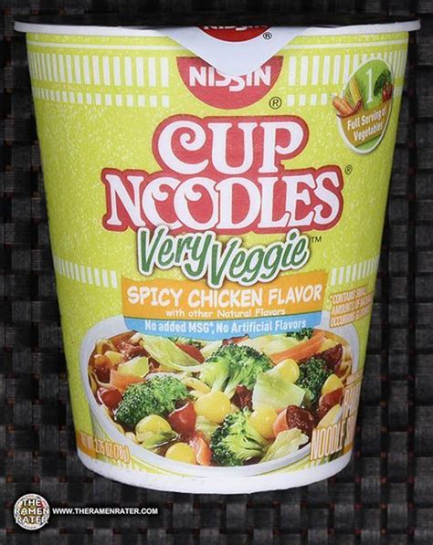 2541 Nissin Cup Noodles Very Veggie Spicy Chicken Flavor Ramen Noodle Soup The Ramen Rater