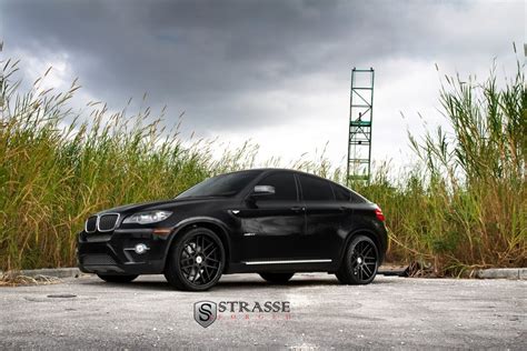 BMW X6 Comes With Matte Black Wheels from Strasse