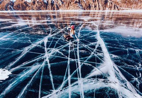 El Baikal El Lago M S Profundo Del Mundo Se Congela Y Crea Una Vista