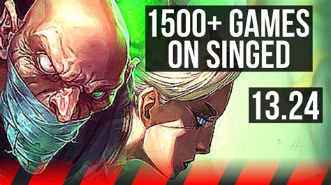 SINGED Vs CAMILLE TOP 1500 Games 7 3 10 Rank 10 Singed EUW