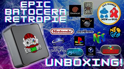 Epic Batocera Retropie Unboxing YouTube