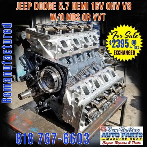 Remanufactured 5 7 Hemi Engine For Sale