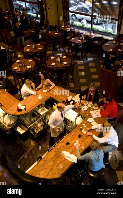 Restaurant. New York City. USA Stock Photo - Alamy