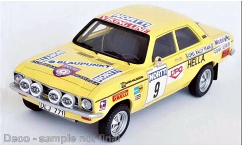 Modellino In Miniatura Opel Ascona 1 43 Trofeu A No 9 Rallye WM 1000