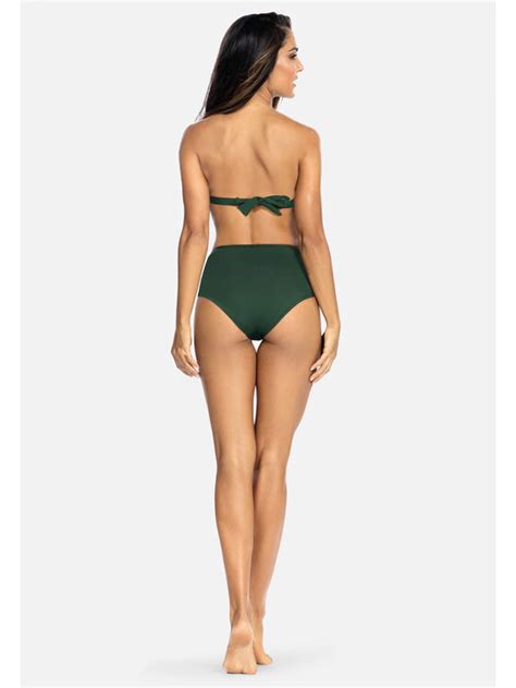 Feba Dół od bikini FD164 Khaki Modivo pl