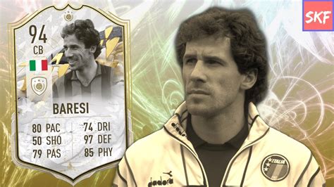 Fifa Icon Moments Franco Baresi Player Review Youtube