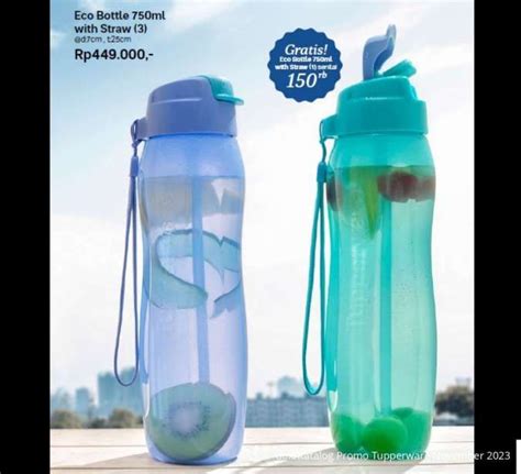 Cek Kotak Bekal Botol Minuman Di Katalog Promo Tupperware November