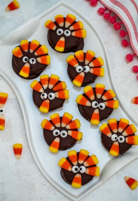 Easy Oreo Turkey Cookies Recipe