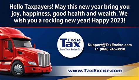 TaxExcise Wishes You A Happy New Year 2023 TaxExcise IRS