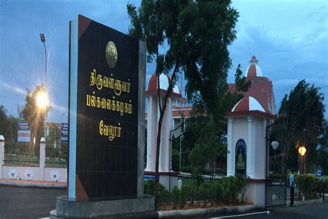 Thiruvalluvar University Tu Vellore Admission Fees Courses