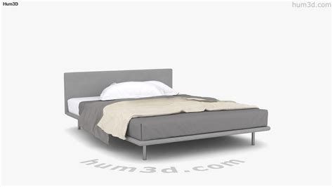 View Of Zanotta Milano Bed D Model Dmodels Store