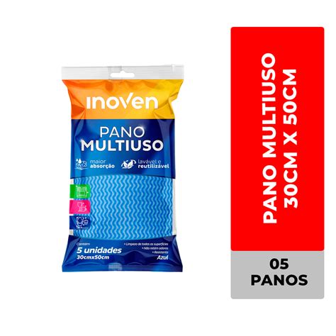 Unidades X Cm Pano De Limpeza Multiuso Azul Tipo Perflex Ideal