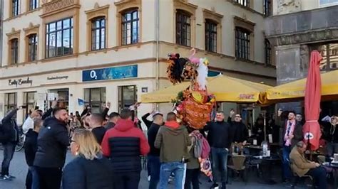 Delije Napravile Ludnicu U Centru Lajpciga Telegraf Tv