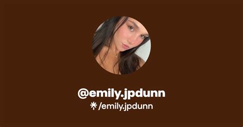 Emilyjpdunn Instagram Tiktok Twitch Linktree