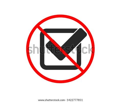 stop check icon approved tick stock vector royalty