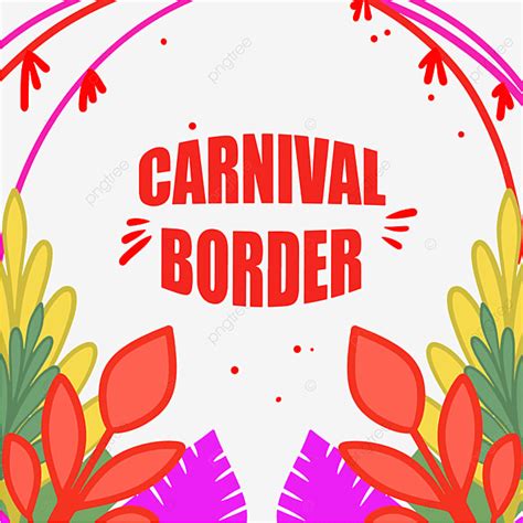 Brazilian Carnival Vector Hd Images Brazilian Carnival Square Border